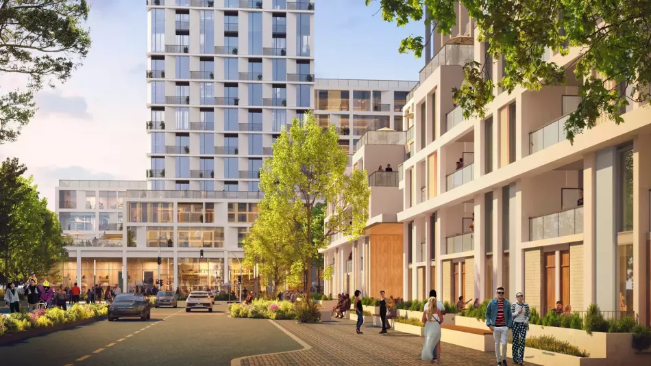 Redevelopment proposed at Queensway Cineplex in Etobicoke Urbanize